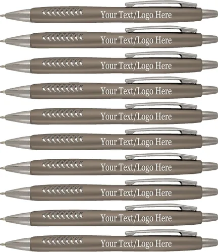 Vista 5 de SyPen Bolígrafos personalizados con tu logotipo o texto personalizado, paquete de 300 unidades a granel para negocios, fiestas y eventos, hermosos