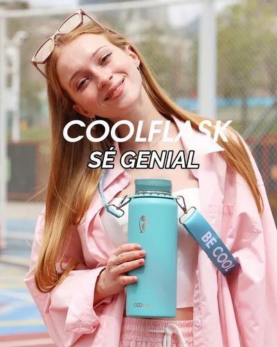 Vista 7 de Botella de agua Coolflask de 40 onzas con correa, botella de agua metálica aislada con popote y tapas con pico, acero inoxidable de doble pared al