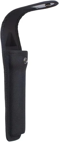 Vista 8 de Funda táctica para linternas Streamlight Stinger y similares, soporte de nailon resistente para linterna compatible con cinturón de servicio