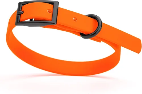 Vista 103 de Dogline Biothane - Collar impermeable para perro con hebilla de liberación rápida, resistente cincha de nailon recubierta con resistente y a prueba