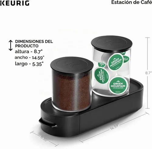 Vista 5 de Keurig - Carrusel para almacenar cápsulas de café, capacidad para hasta 36 K-Cup