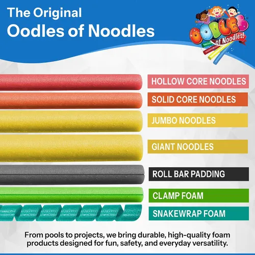 Vista 7 de Oodles of Noodles Almohadillas de espuma negra para barra antivuelco, 3 pies, ignífugo, cubiertas de tubo de espuma de alta densidad preranuradas