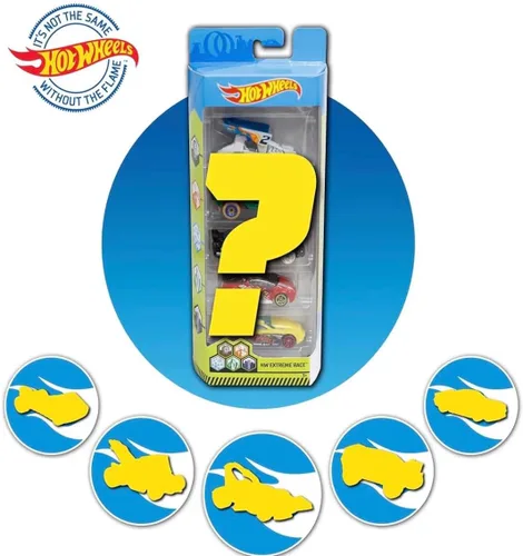 Vista 4 de Hot Wheels Paquete de 5 HW City Works 2017