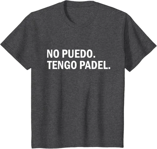 Vista 41 de Camiseta de jugador divertido No Puedo Tengo Padel Hobby