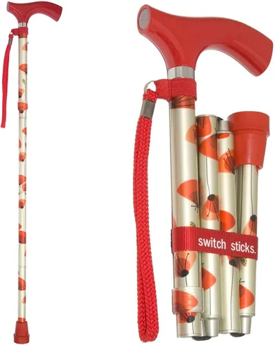 Vista 11 de Bastón plegable para caminar Switch Sticks para mujeres y hombres