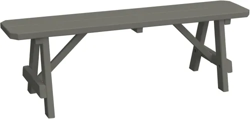 Vista 21 de Furniture Barn USA Pine - Banco tradicional de 2 pies, color negro