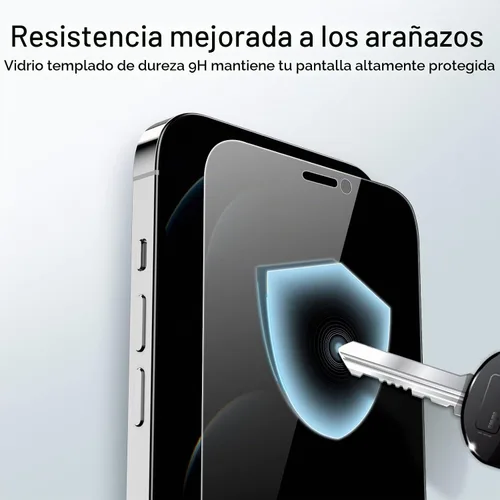 Vista 5 de JETech Protector de pantalla de privacidad para iPhone 12 Pro Max, paquete