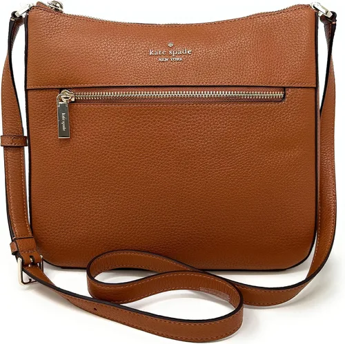 Vista 2 de Kate Spade Leila - Bolso cruzado de piel con diseño de guijarros