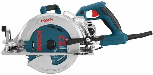 Vista 4 de Bosch CSW41 sierra circular de accionamiento helicoidal, de 7 1/4 pulgadas