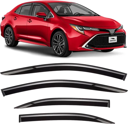 Vista 68 de Voron Glass in-Channel Rain Guards for Chevy Equinox 2018-2024 Para Equinox 18-24