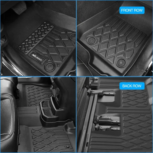 Vista 7 de Nilight Alfombrillas de TPE para Land Rover Range Rover Evoque de 5 puertas y Coupé 2011 2012 2013 2014 2015 2016 2017 2018 2019, ajuste