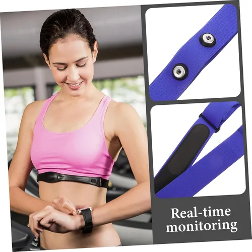 Vista 7 de POPETPOP Cinturón de monitor para deportes, banda elástica cómoda para entrenamiento diario