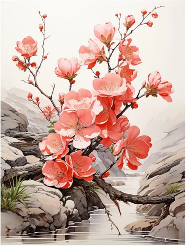 Vista 16 de CAPITUNEISKINEPA Dahlia Flower Posters - Posters For Room Mini Posters 9" x 11