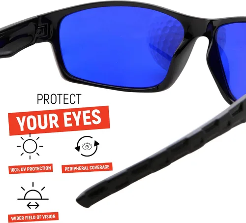 Vista 6 de GrinderPUNCH Gafas de golf tintadas Gafas de sol deportivas