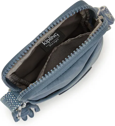 Vista 3 de Kipling Minibag Tally para mujer, bolso cruzado ligero Mini, bolsa de nailon para teléfono