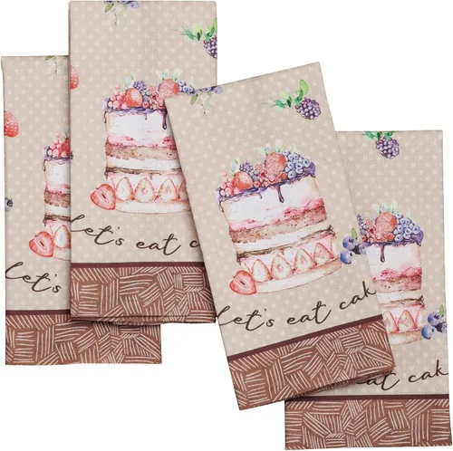 Vista 122 de Maison d' Hermine Juego de 4 servilletas de tela 100% algodón, suaves y duraderas, servilletas cuadradas reutilizables para uso diario, lavables
