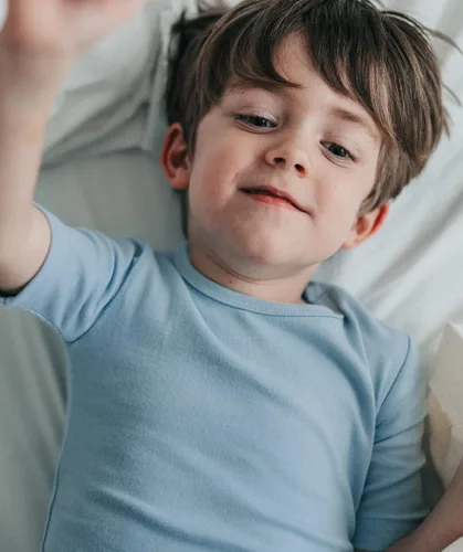 Vista 5 de AVAUMA - Pijama para niños y niñas de algodón básico para uso diario