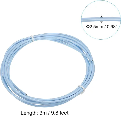 Vista 2 de PATIKIL Cable de repuesto de cuerda de salto de velocidad, cuerda de saltar profesional, alambre de acero reemplazado para entrenamiento de salto