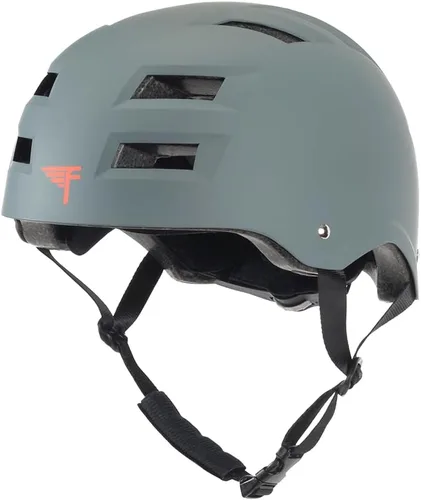 Vista 12 de Casco de bicicleta Flybar - Multideporte, certificado dual, ajustable, ligero, para skateboard, patinaje, pogo, scooter eléctrico, snowboard