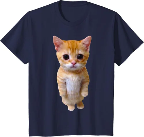 Vista 65 de El Gato Meme Sad Crying Cat Munchkin Kitty Meme Camiseta de moda Small Negro