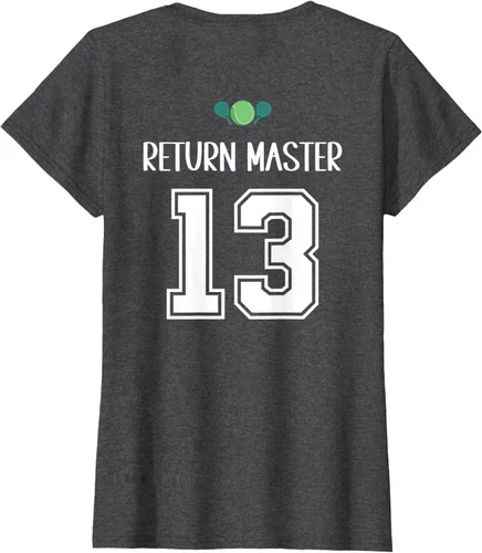 Vista 5 de Camiseta divertida del grupo de tenis de pádel para el equipo de pádel