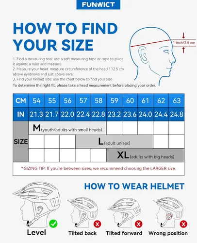 Vista 6 de Casco de bicicleta para adultos con visera y gafas para hombres y mujeres, casco de bicicleta de montaña y carretera, casco de ciclismo con luz