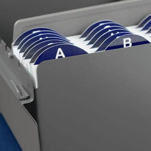 Vista 4 de acrimet Tarjetas de índice para 3 x 5 Titular de la tarjeta (a a Z)