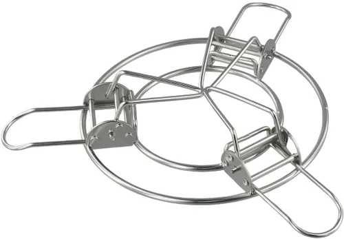 Vista 9 de Innovative Adjustable Design 304 Stainless Steel Steamer Rack For Efficient Cooking In Pressure Cookers And As A Convenient Cooling Stand