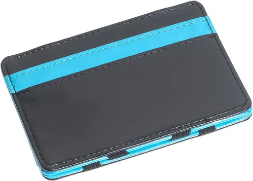 Vista 3 de CKLT Mens Fashion Magic Money Clip Leather Minimalistic Slim Wallet