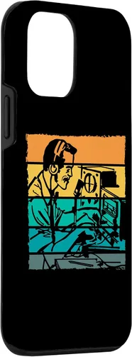 Vista 3 de iPhone 12 mini Retro Radio Vintage Broadcast Ham Radio Case