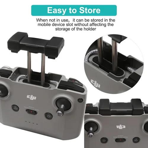 Vista 4 de MTAKYI Micro USB tipo C 0.5 pies/5.9 in carga de teléfono+cable de control remoto de datos, para DJI Mavic Air, Mavic Pro/2 Pro Zoom, Mavic