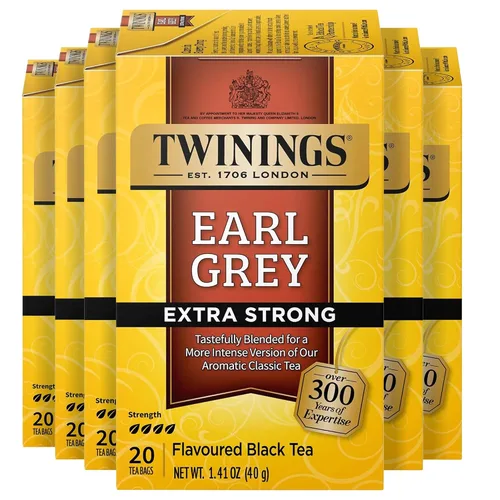 Vista 43 de Twinings Bolsas de té negro Blackcurrant Breeze envueltas individualmente, 20 unidades (paquete de 1), dulce, sabor picante, con cafeína, disfruta