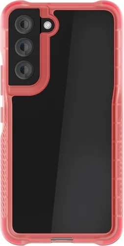 Vista 86 de Ghostek COVERT - Funda rosa para Galaxy Z Flip 4 para mujeres y niñas, protección completa de bisagra y parte trasera transparente, duradera