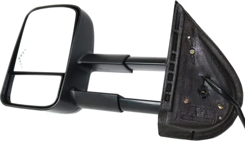 Vista 17 de Kool Vue - Espejo calefactable izquierdo para Chevrolet Silverado 1500 GMC Sierra 1500 2007-2013 plegable eléctrico con luz de señal y lámpara