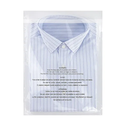 Vista 10 de iMailer - 100 unidades - 6 x 9 pulgadas, bolsas de polietileno transparentes con advertencia de asfixia autosellantes 1.6 mil para tarjetas y sobres