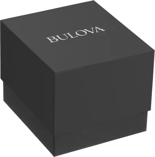 Vista 3 de Bulova 96R199 Diamond Gallery Reloj blanco de cuarzo japonés con pantalla analógica para mujer, MadreperlaMarrón, Reloj de cuarzo