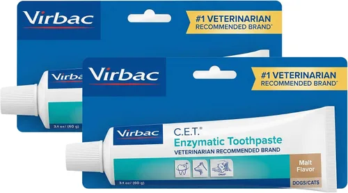 Vista 12 de Pasta de dientes enzimática Virbac C.E.T., Sabor a carne, 2.5 onza