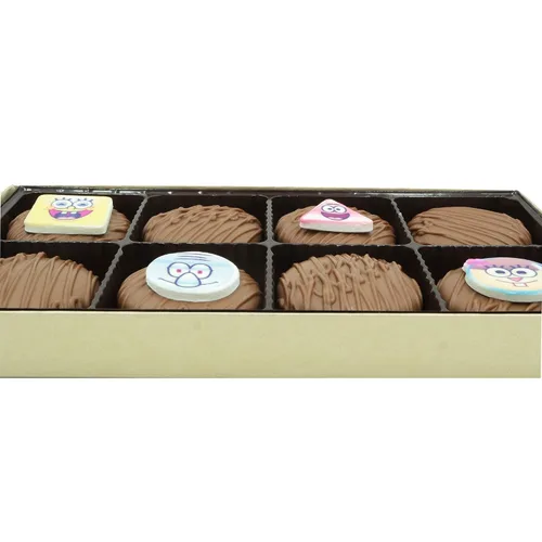 Vista 93 de Galletas Oreo bañadas en chocolate oscuro y con leche, de Philadelphia Candies
