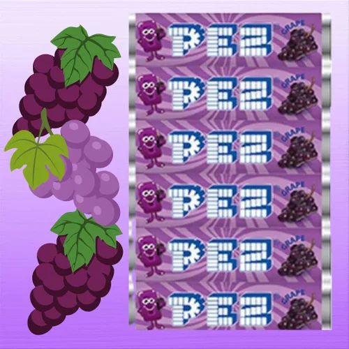 Vista 6 de Rollos de repuesto de caramelo Pez, (25 unidades) ¡Elige tu sabor favorito! (limón)