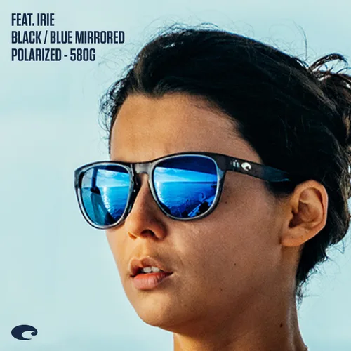 Vista 7 de Costa Del Mar Gafas de sol redondas Irie para hombre