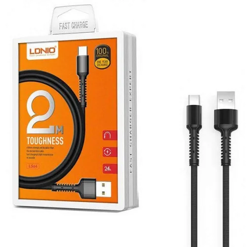 Vista 2 de Ldnio LS64 - Cable micro USB M, longitud de 6.6 ft