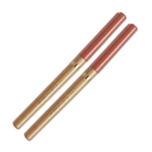 Vista 16 de L'Oreal Paris Colour Riche - Lápiz delineador de labios cremoso con Omega 3 y vitamina E, 782 Toffee To Be (marrón oscuro cálido), paquete de 2