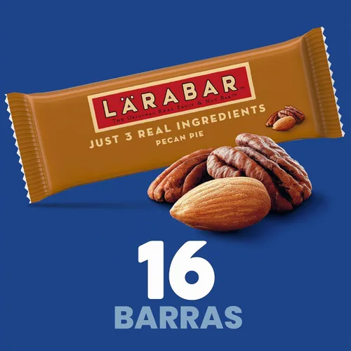 Vista 3 de Larabar - Barrita vegana de frutas y frutos secos sin gluten de tarta de nueces, barritas de 1.6 onzas, 16
