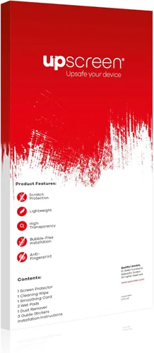 Vista 4 de upscreen Protector de pantalla compatible con Hi-Target Qmini A10 GIS - Protección de vidrio 9H, resistente a los arañazos