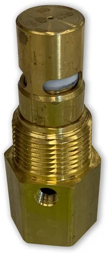 Vista 2 de 1" hembra x 1" compresor de aire de latón macho NPT en válvula de retención del tanque nuevo