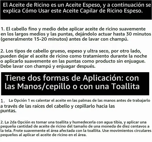 Vista 3 de Aceite de ricino Essentially KateS 16 onzas líquidas (botella de vidrio) - Aguacate + Sacha Inchi - Una botella de vidrio enorme con bomba - 100%