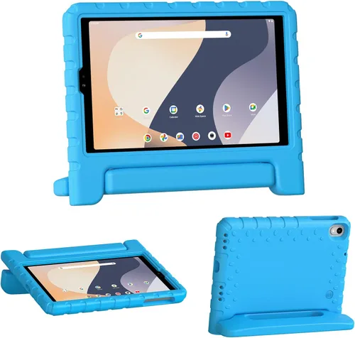 Vista 10 de Funda para tablet Walmart Onn de 8 pulgadas para tableta Gen 4 2024 Modelo: 100135923, funda a prueba de golpes para niños con soporte de mango Negro