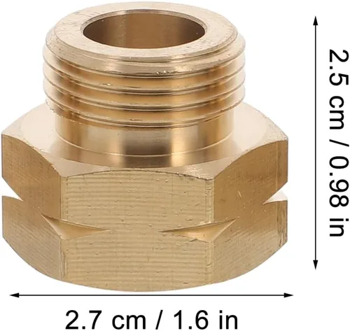 Vista 5 de Adaptador de botella de gas de 4 piezas, convertidor profesional de tanque de propano para un fácil llenado compatible con cilindros de gas europeos