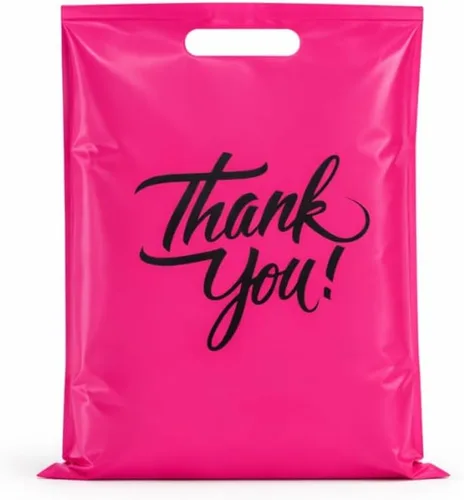 Vista 5 de Infinite Pack Bolsas de mercancía de plástico negro, 9x12, 100 piezas