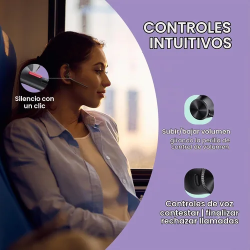 Vista 6 de Yealink BH71 Workstation Pro Auriculares Bluetooth para teléfono de oficina, computadora, móvil, compatible con Teams (certificado) Zoom, funda